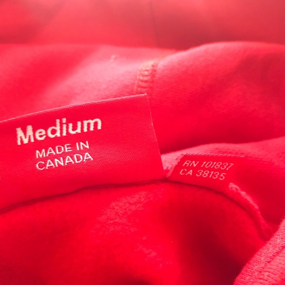 Medium Supreme x Swarovski 25th Anniversary Red Hoodie - Picture 2 of 4